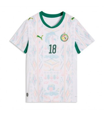 Senegal Ismaila Sarr #18 Hjemmebanetrøje Dame VM 2026 Kortærmet